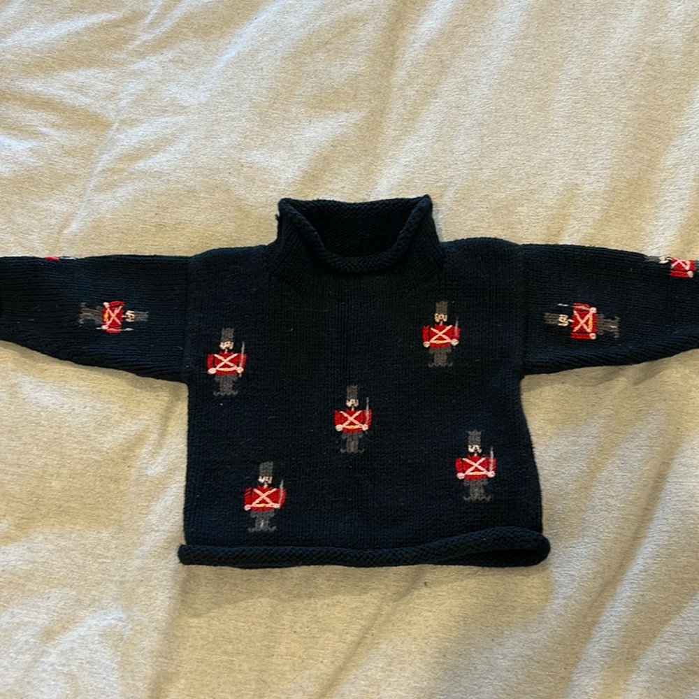 Beautiful Nutcracker sweater